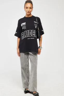 Las Vegas Loopback Raptor Tee Jet Black