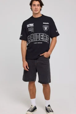 Las Vegas Loopback Raptor Tee Jet Black