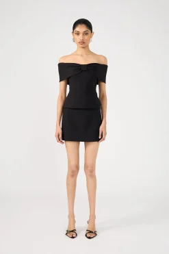 Lassie Bow Top Black