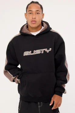 Law Low Hooded Fleece Black