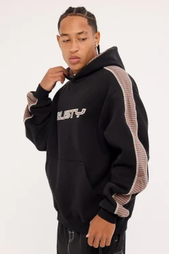 Law Low Hooded Fleece Black