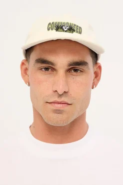 Lawn Skate Cap Off White