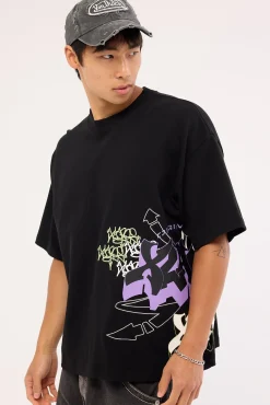 Layers Gorilla Fit SS Tee Solid Black