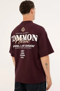 Ledger Heavyweight Easy Tee Merlot
