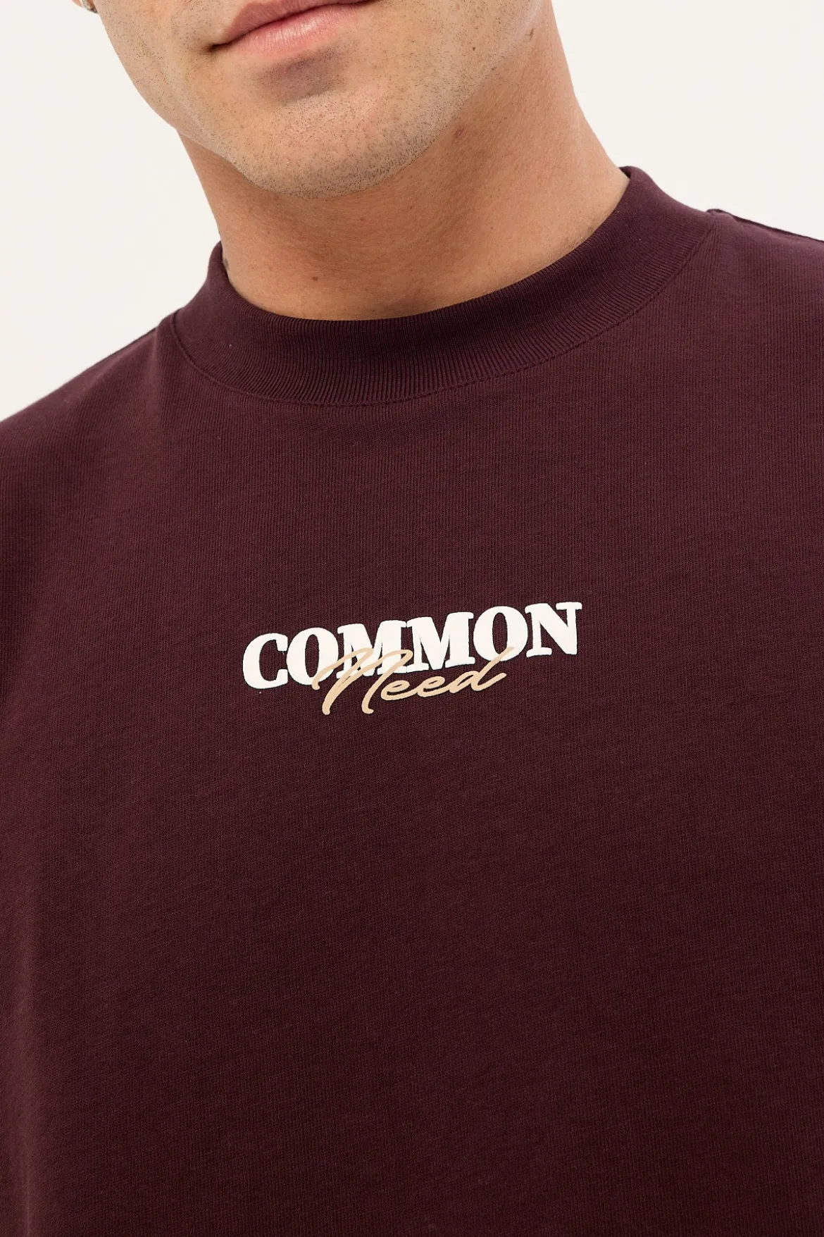 Ledger Heavyweight Easy Tee Merlot