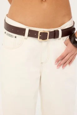 Legacy Squared Belt Brown