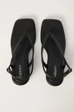 Leni Wedge Heel Black