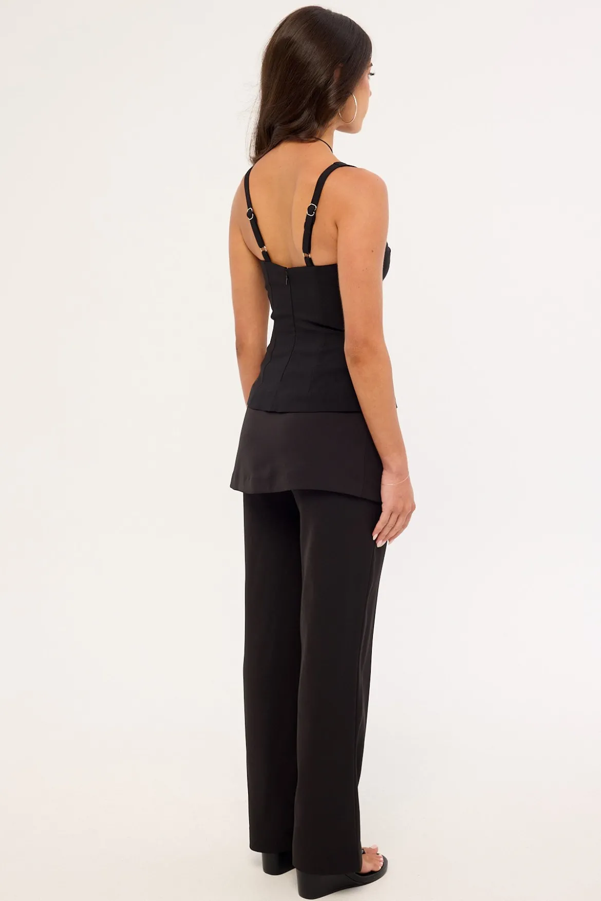 Lenny Skirt Pants Black