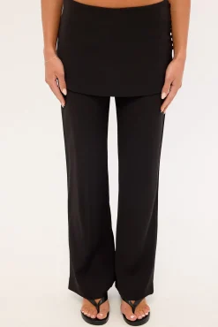 Lenny Skirt Pants Black
