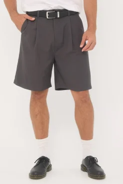 Lenny Tailored Short Charcoal