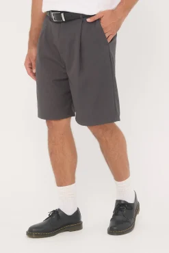 Lenny Tailored Short Charcoal