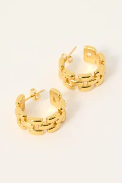 Levi Earrings Gold