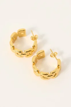 Levi Earrings Gold