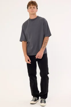 Levi's 555 Relaxed Straight Welcome To The Rodeo Black