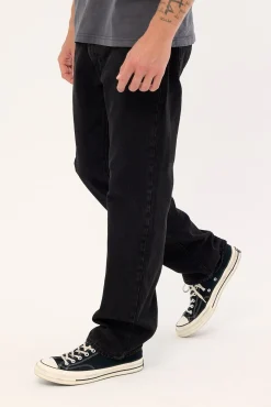 Levi's 555 Relaxed Straight Welcome To The Rodeo Black