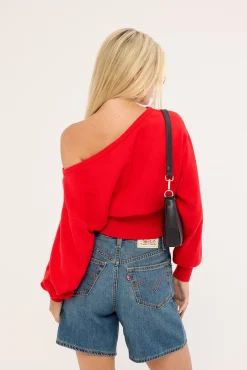 Levi's High Baggy Denim Short Stop Flaxing