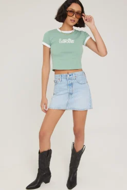 Levi's Icon Skirt Front and Center