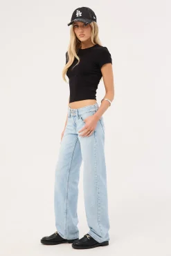 Levi's Superlow Loose Jean Abraided Art