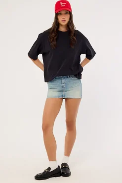 Levi's Superlow Mini Skirt Roll it up Clean