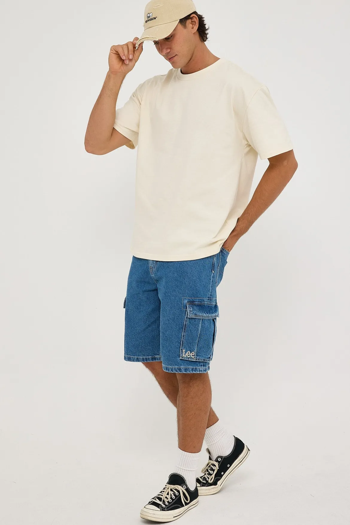 L-Five Biggie Cargo Short Point of Blue Point of Blue