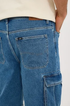 L-Five Biggie Cargo Short Point of Blue Point of Blue