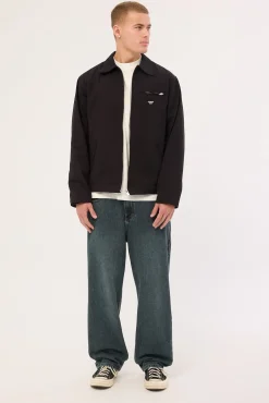 Lifted Big Slacker Denim Jean Metal Blue