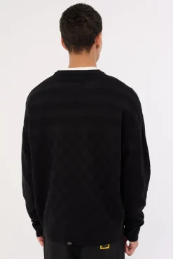 Lifted Spirits Crew Knit Black