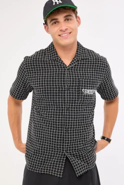 Lineup Resort Shirt Black Check