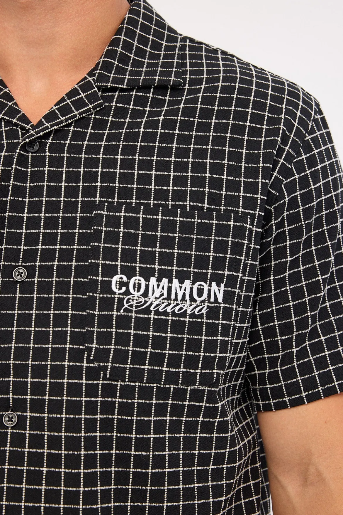 Lineup Resort Shirt Black Check