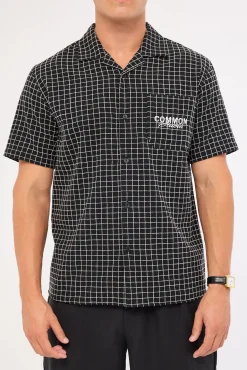 Lineup Resort Shirt Black Check