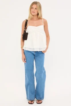 Liora Cami Top White