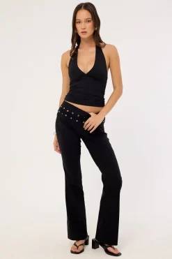 Lirina Trouser Tailoring Black