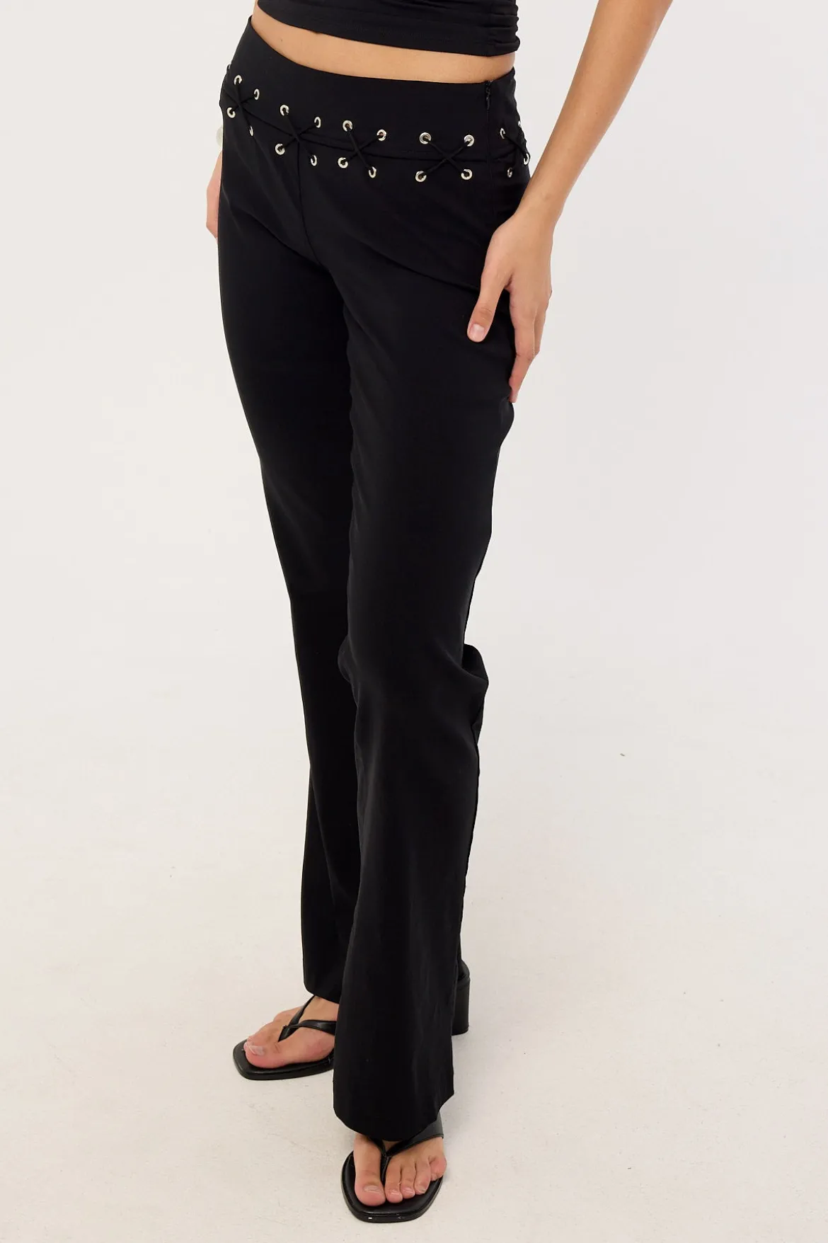 Lirina Trouser Tailoring Black