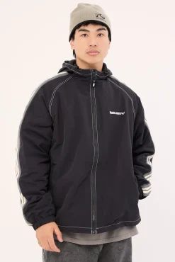 Lock Out Hooded Jacket Black