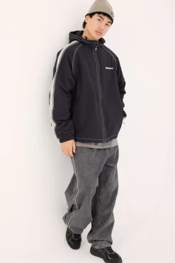 Lock Out Hooded Jacket Black
