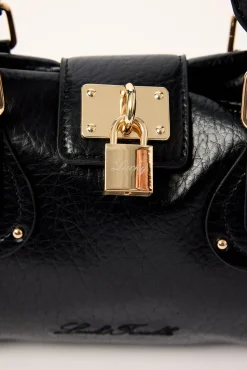 LOCKED UP SHOULDER BAG Washed Black