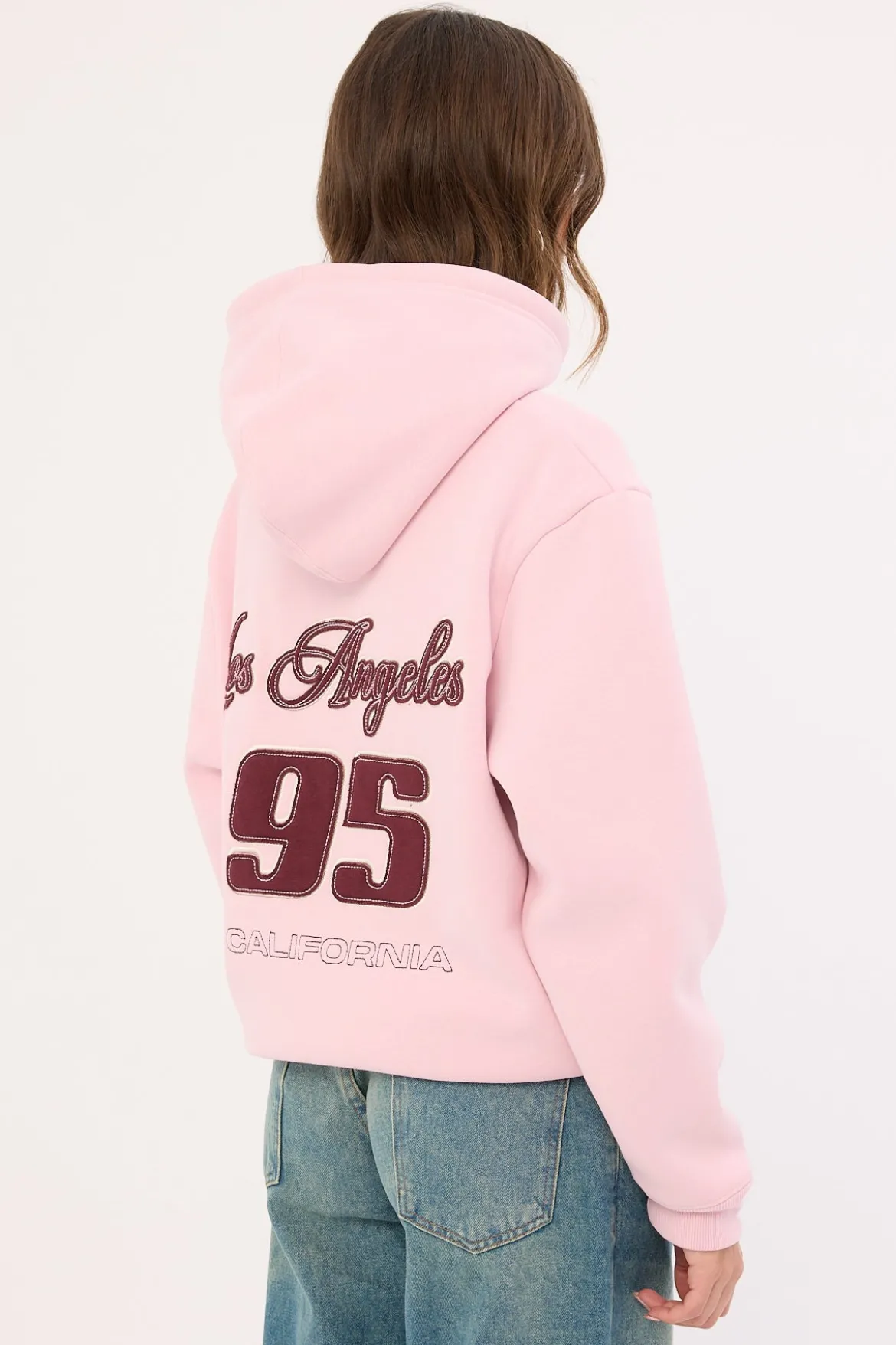 Los Angeles 95 Hoodie Pink