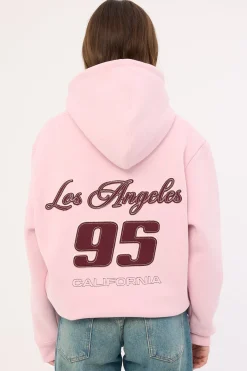 Los Angeles 95 Hoodie Pink