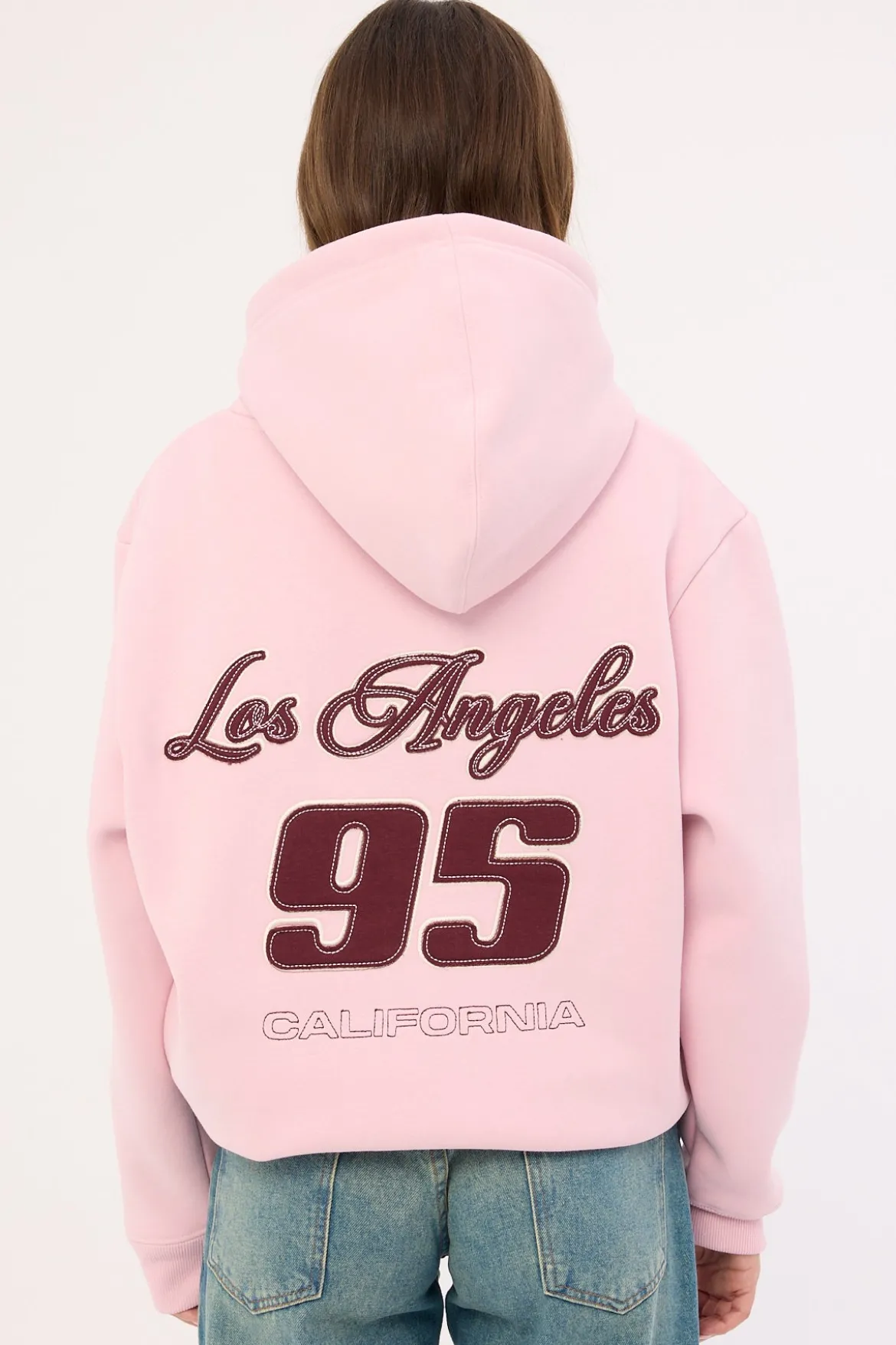 Los Angeles 95 Hoodie Pink