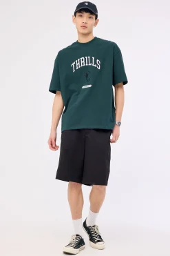 Los Stingers Box Fit Oversize Tee Vista Green