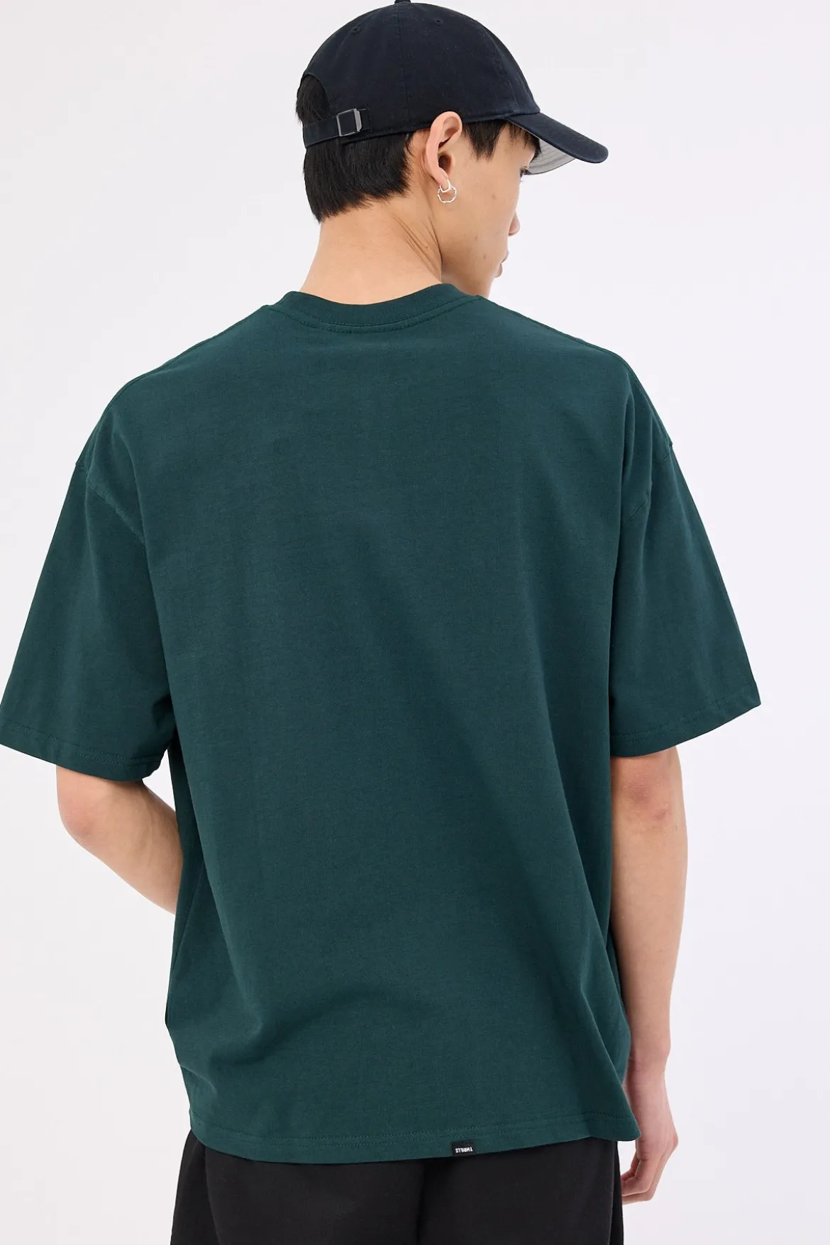 Los Stingers Box Fit Oversize Tee Vista Green