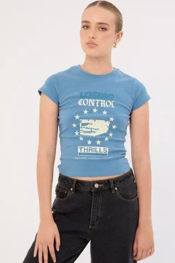 Losing Control Club Tee Storm Blue