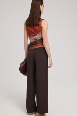 Louise Low Rise Pant Brown