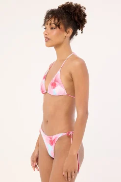 Loula Bloom Bikini Top Blue Print