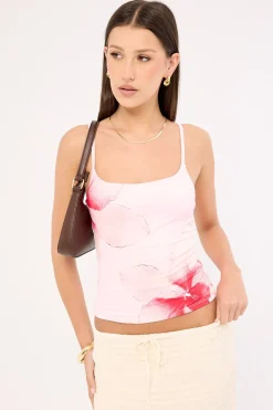 Loula Bloom Cami Top Pink
