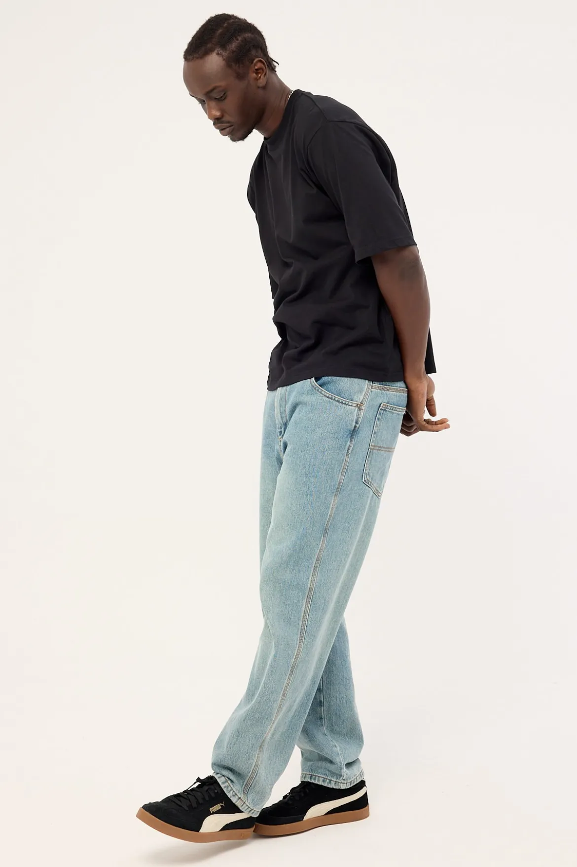Lounger Baggy Jean Light N Dirty Blue