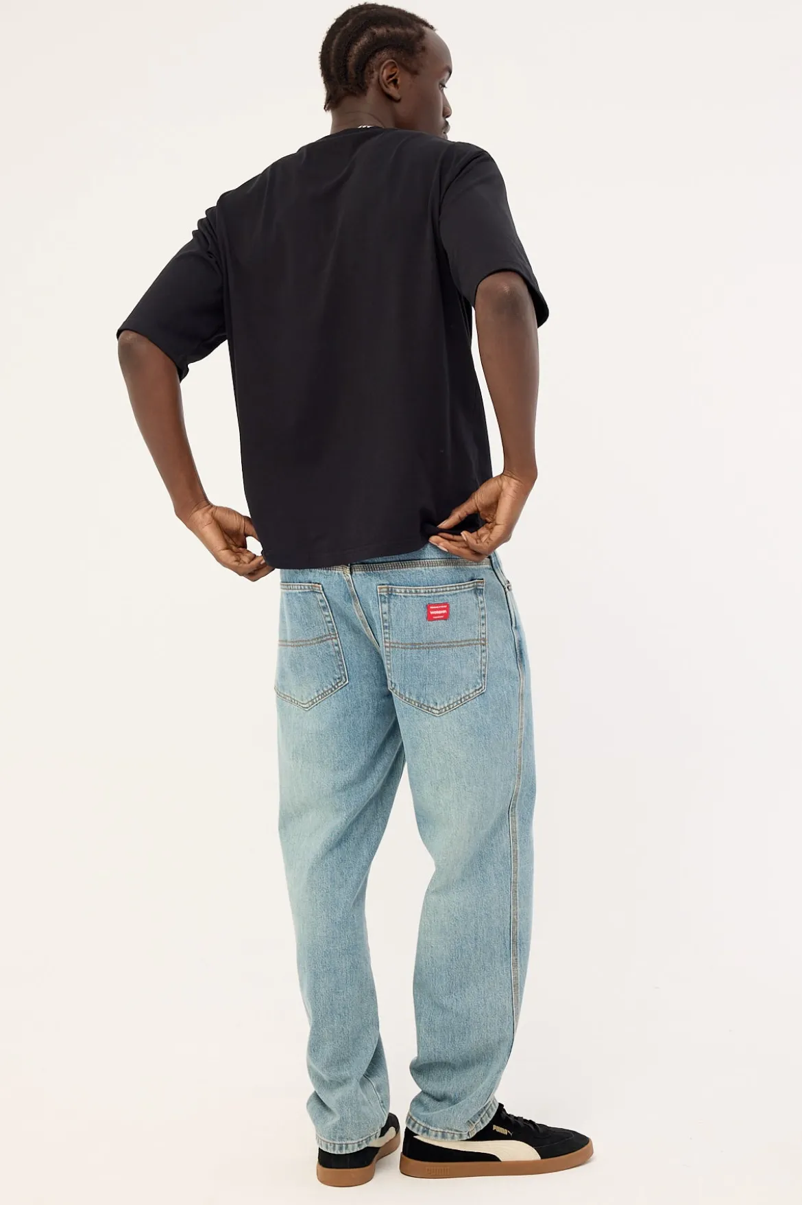 Lounger Baggy Jean Light N Dirty Blue