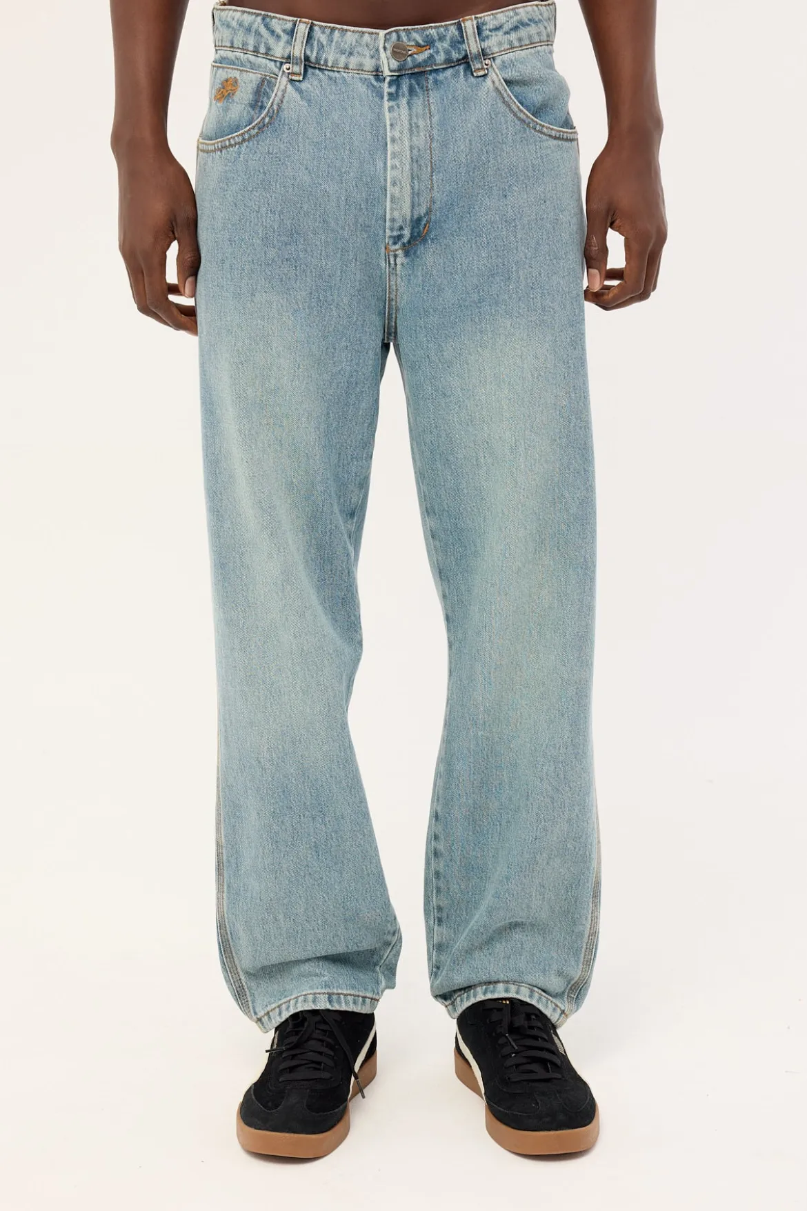 Lounger Baggy Jean Light N Dirty Blue