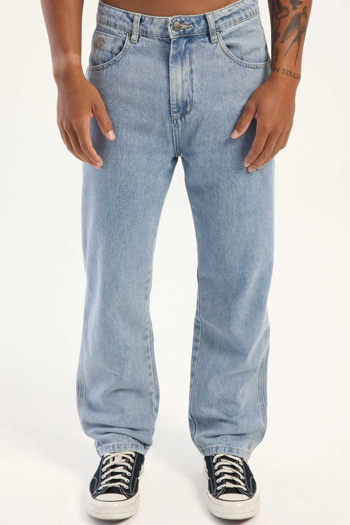 Lounger Jean Worn Blue