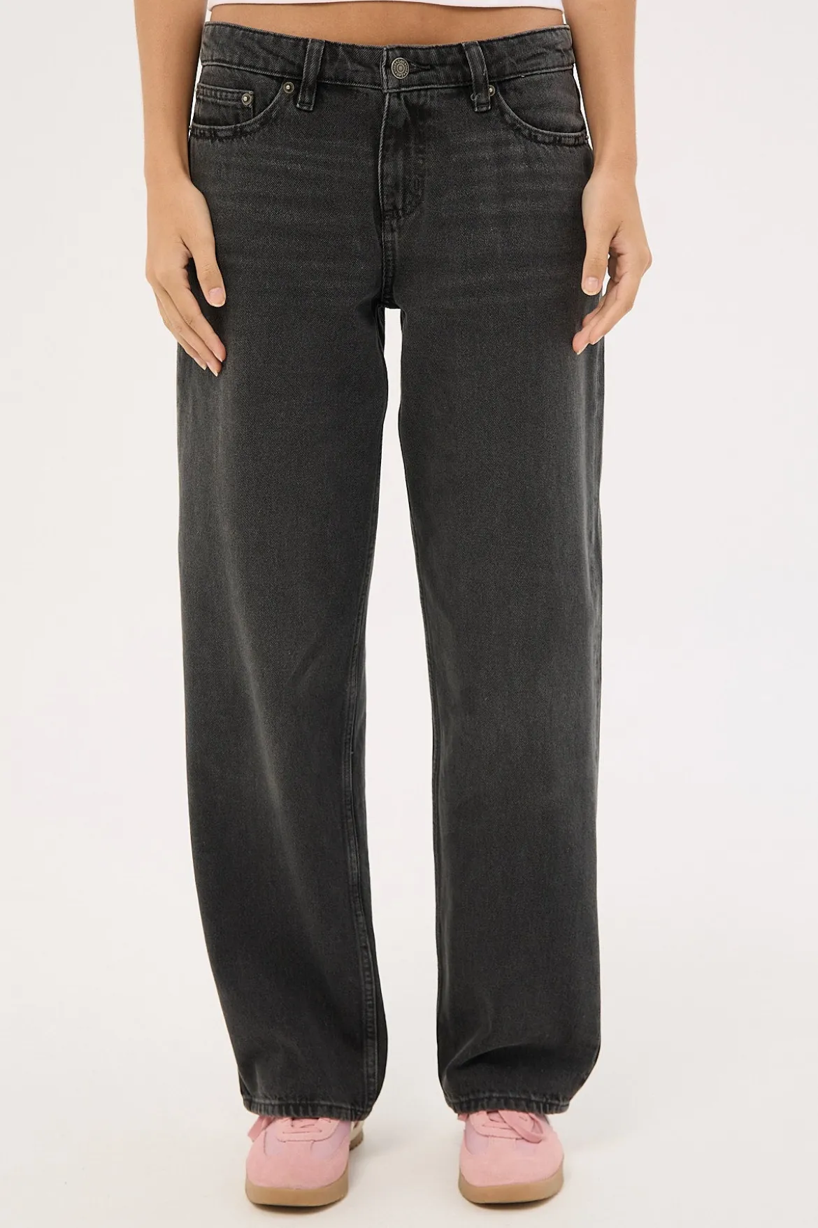 Low Baggy Jean Asphalt